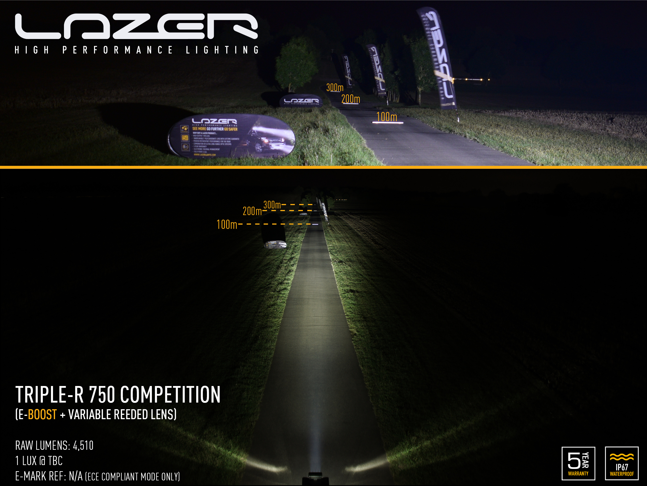 Lichtverteilung variable Scheiben