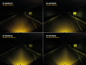 Preview: Race Pod Hyperspot amber lenses