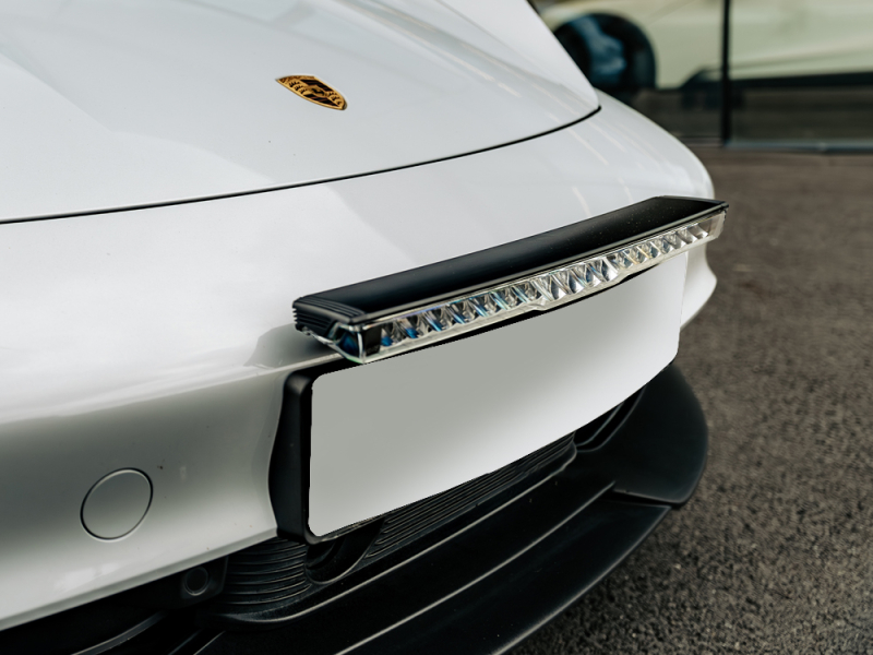 Kennzeichenhalterung-Glide Ansicht