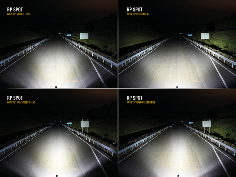 Race Pod Spot weisse Linsen