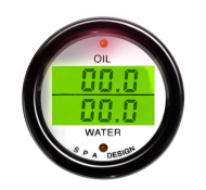 Öldruck und Wassertemperatur